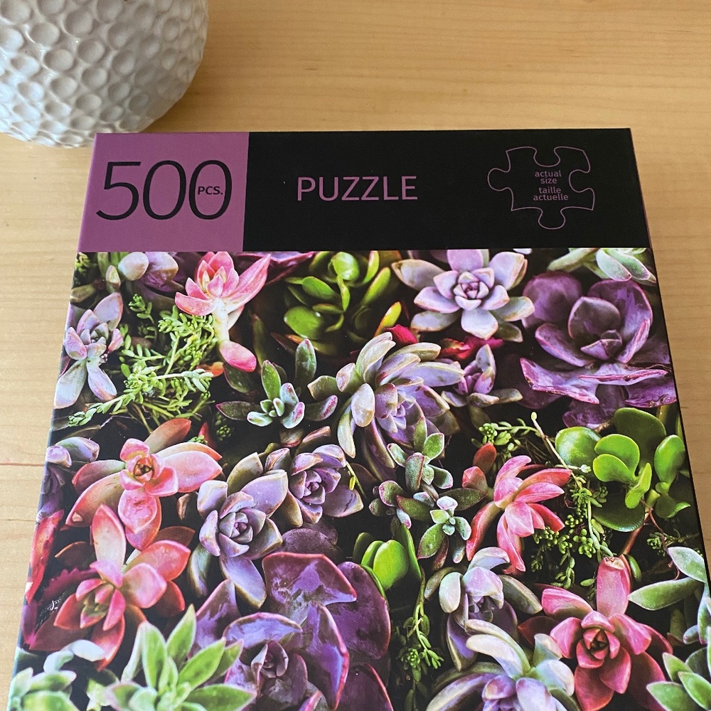 SUCCULENT PUZZLE - 500 PIECES
